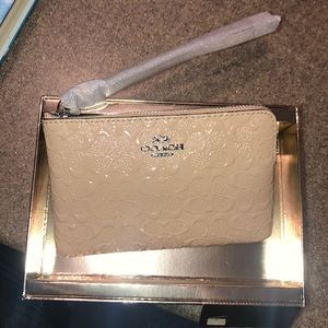 New Coach wristlet